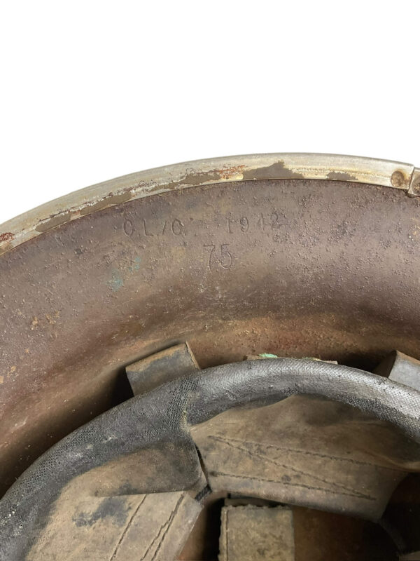 WW2 Canadian Navy Mk2 Steel Helmet Dated 1942
