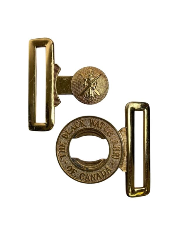 Canadian The Black Watch of Canada RHR Belt Buckle