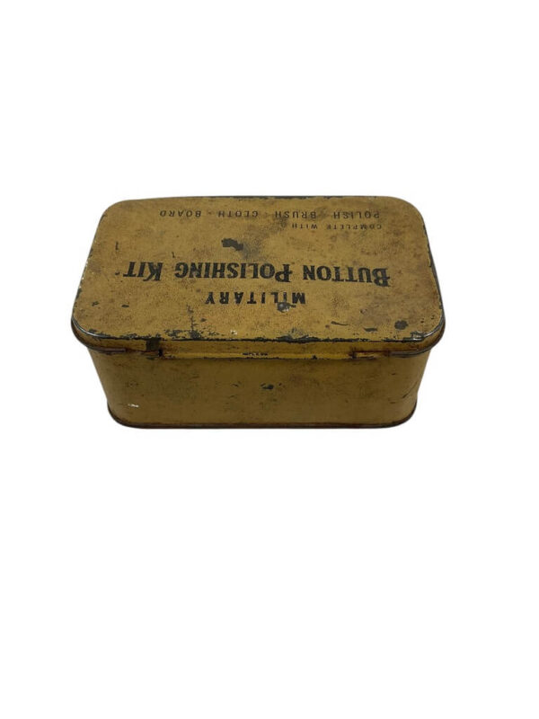 WW2 Canadian Military Button Polishing Kit EMPTY