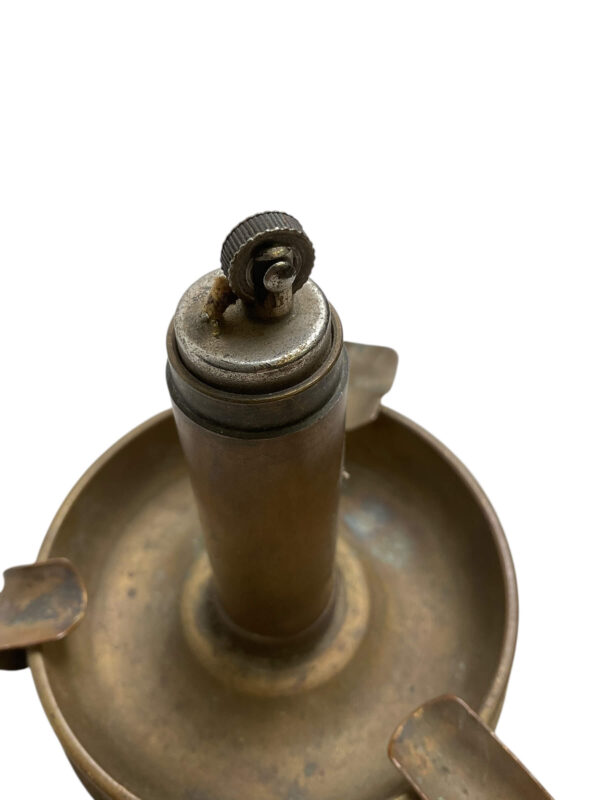 WW2 Canadian 25 Pounder Lighter and Ashtray Trench Art Dated 1945