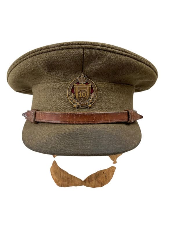 WW1 Canadian CEF 10th Railway Troops Officers Named Uniform Grouping With Div Patches