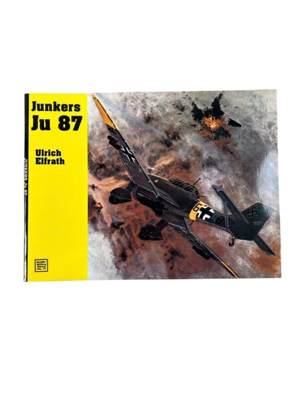 WW2 German Luftwaffe Junkers Ju 87 Schiffer Military History Vol 77 Used Softcover Reference Book