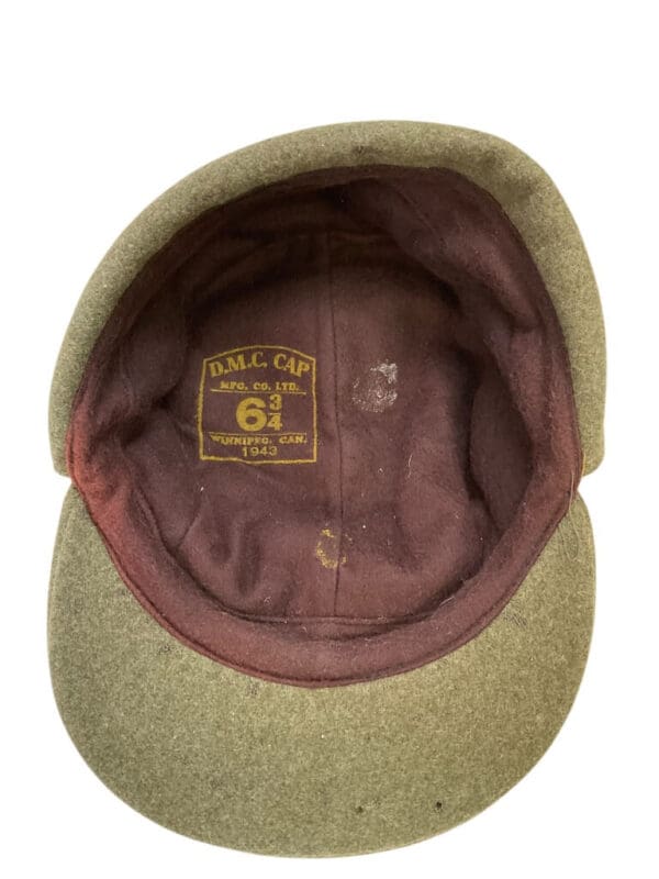 WW2 Canadian Army Elmer Fudd Wool Hat Size 6 3/4