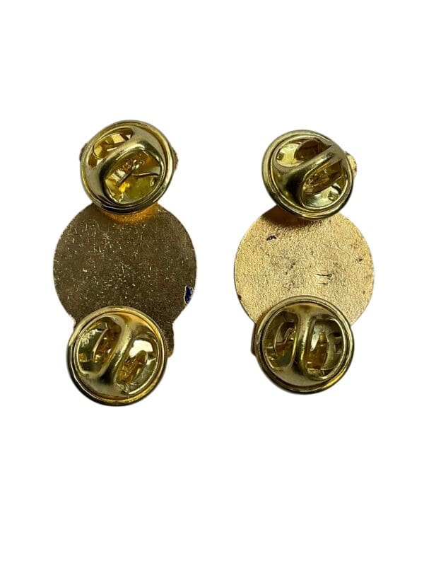 Canadian Forces RCE Engineers Collars Insignia Pair
