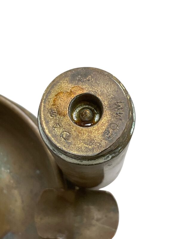 WW2 Canadian 25 Pounder Lighter and Ashtray Trench Art Dated 1945