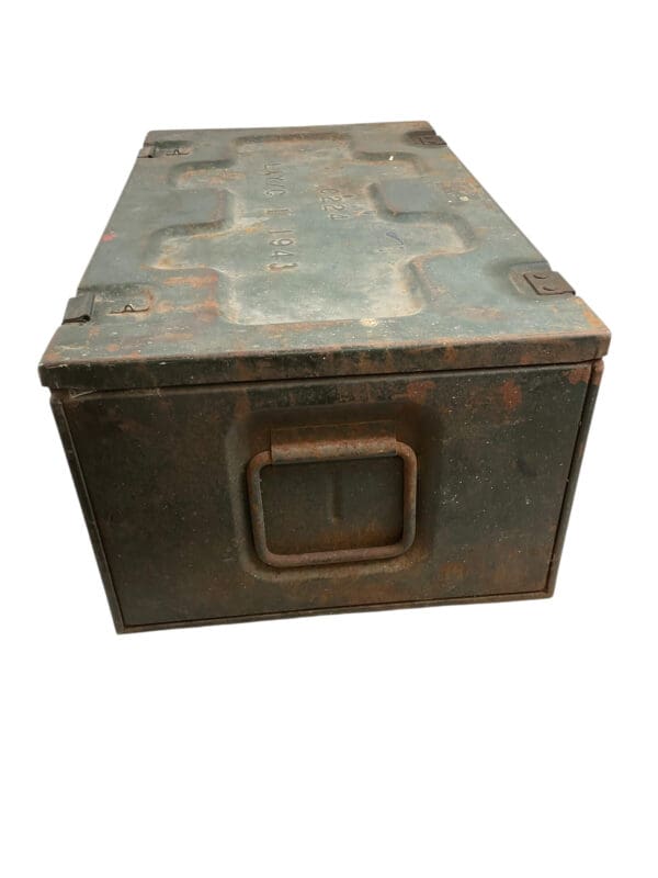 WW2 Canadian Artillery Ammo Case Dated 1943 EMPTY