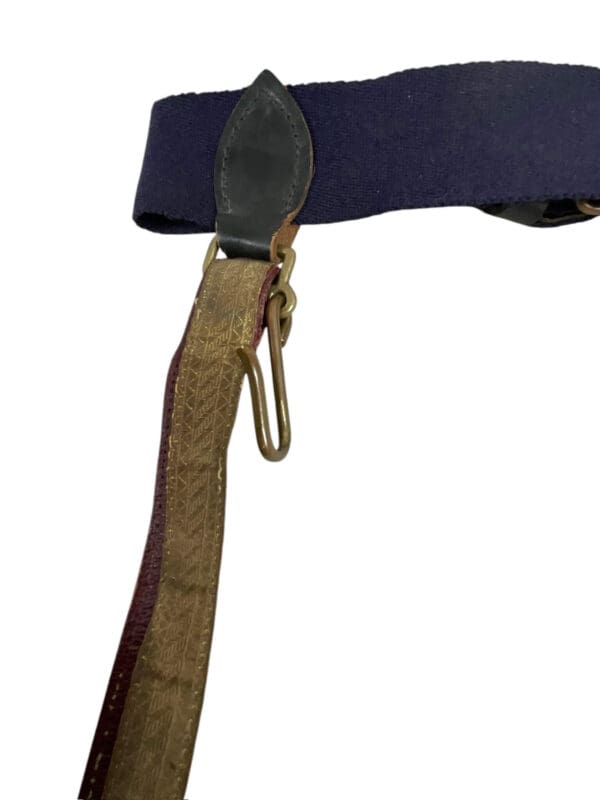 Canadian British RCA Artillery Officers Under Tunic Sword Belt And Sling
