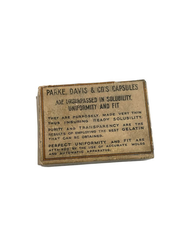 Parke Davis and Co Empty Capsules No 00 In Original Box