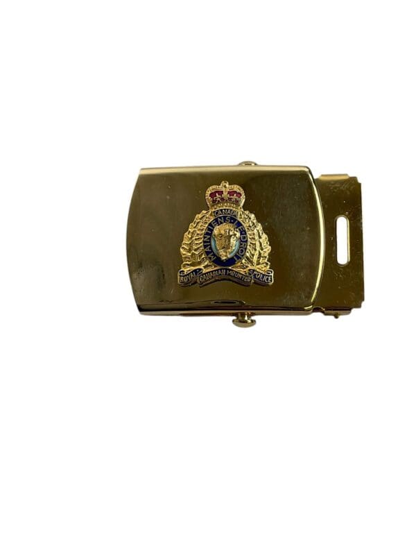 Royal Canadian Mounted Police RCMP Belt Buckle