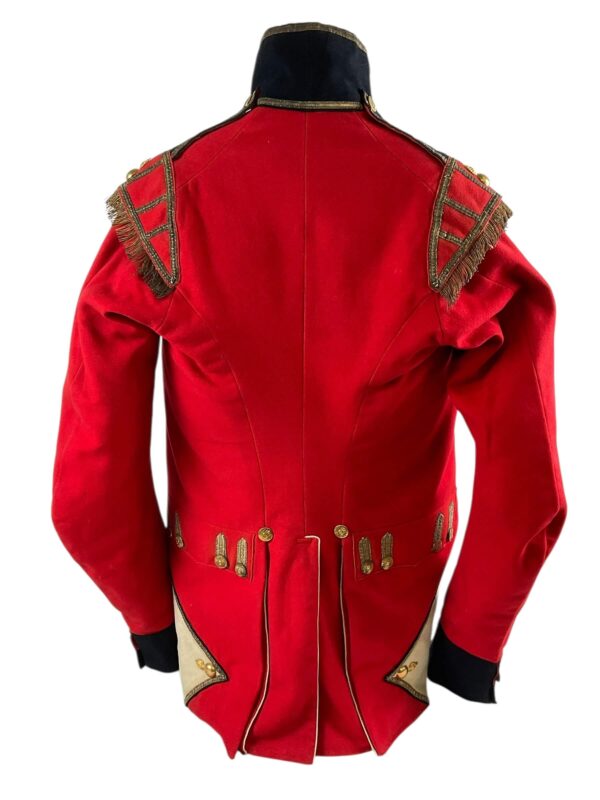 British Napoleonic Loyal London Volunteers Grenadier Company Officers Uniform with Regimental Medal