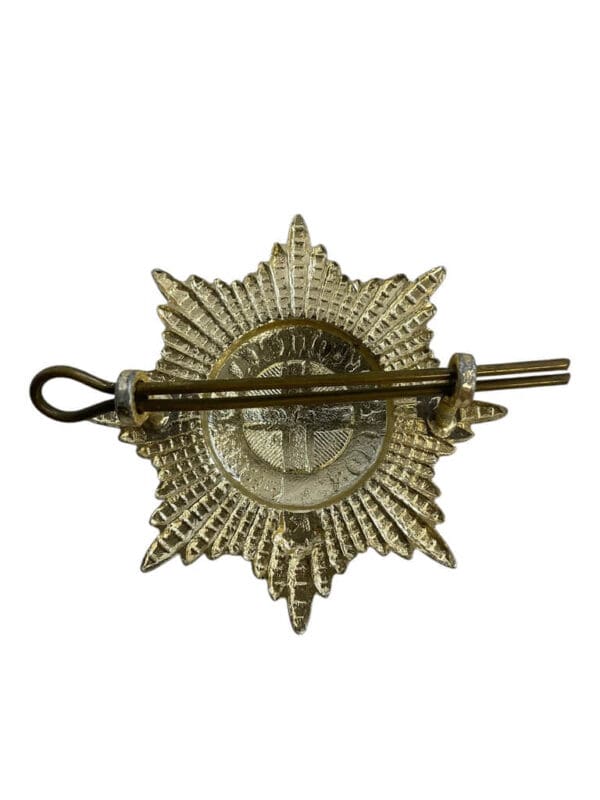 British Coldstream Guards Staybright Cap Badge