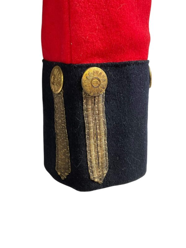 British Napoleonic Loyal London Volunteers Grenadier Company Officers Uniform with Regimental Medal