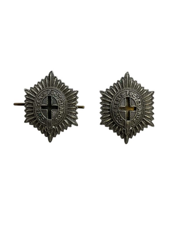 Canadian Governor General's Foot Guards Officers Collars Insignia Pair
