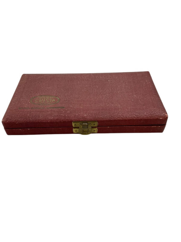 WW2 British Hawksley Crista of London Medical Haemocytometer Neubauer In Original Travel Case