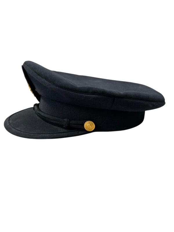 Spain Police Peak Cap Hat With Badge