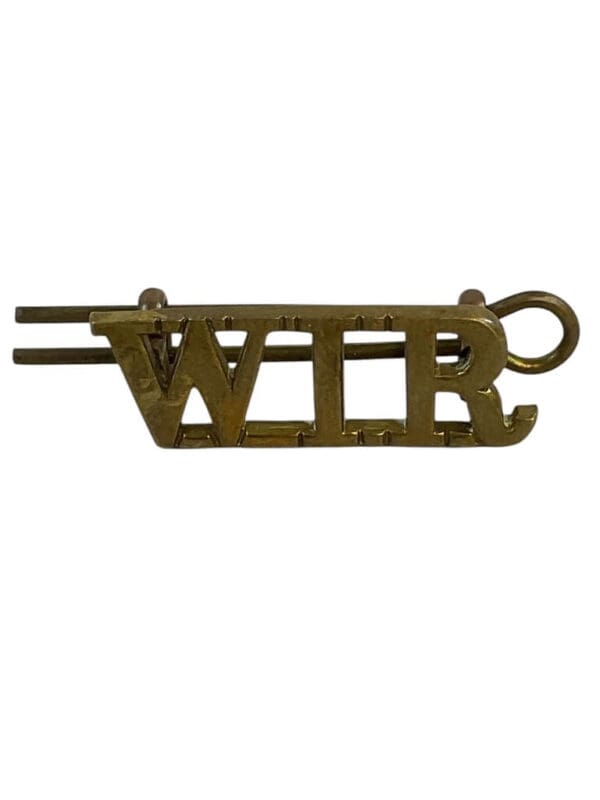 WW1 British BEF West India Regiment Collar Insignia Single