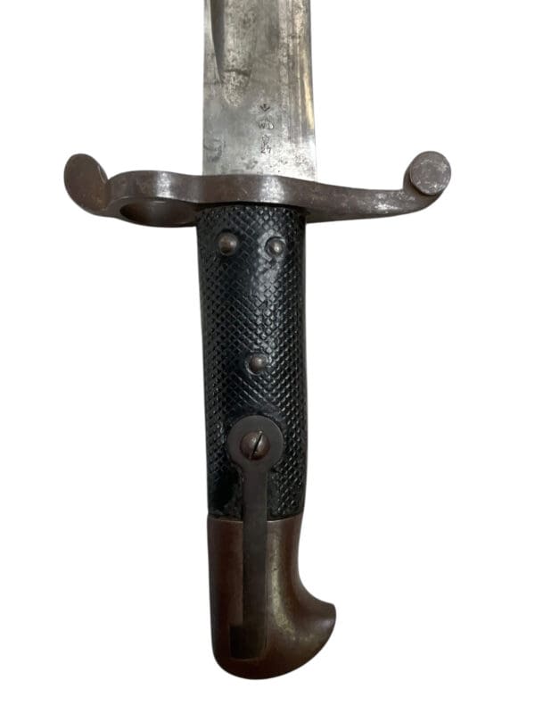 Canadian Quebec Garrison Artillery Sword Bayonet Yataghan With Scabbard