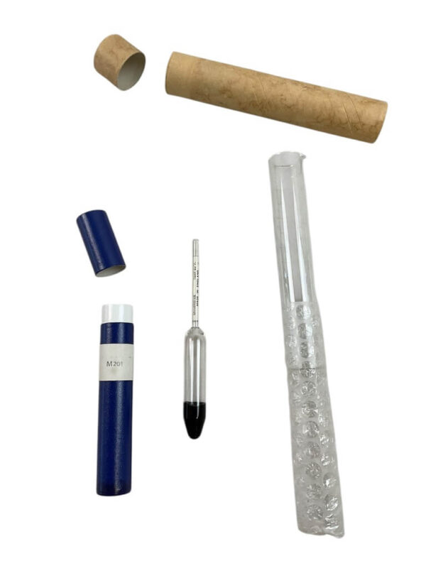 British NOS Urinometer Specific Gravity Float and Testing Tube In Original Packaging