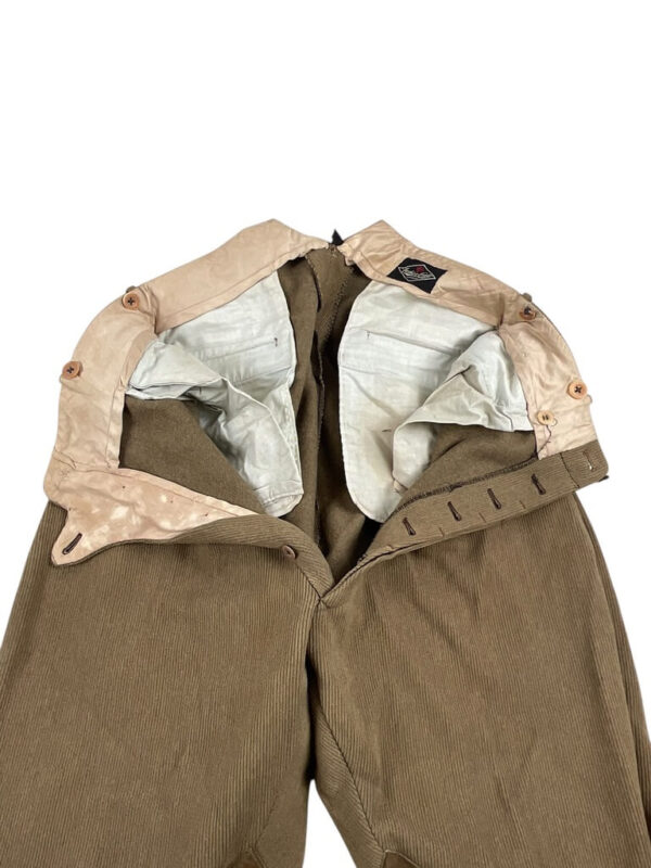 WW2 British Canadian Whip Cord Officers Riding Breeches
