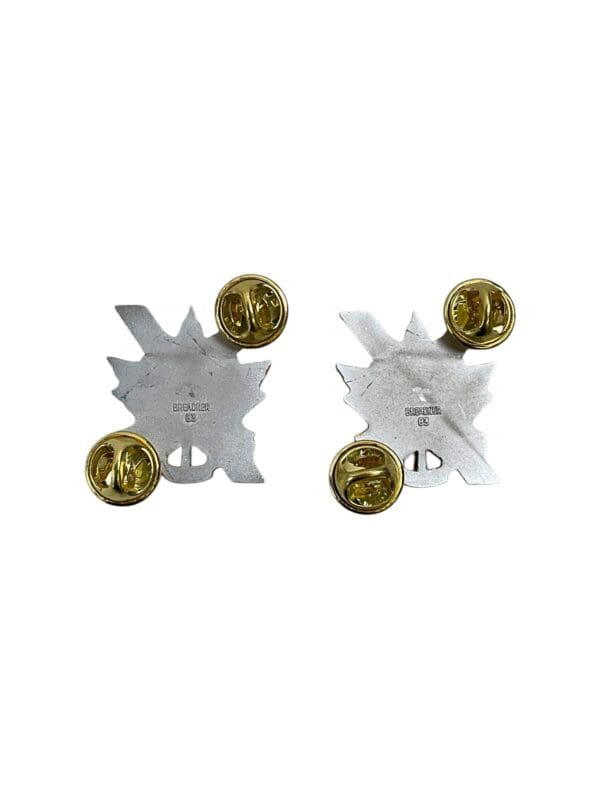 Canadian Forces Lake Superior Scottish Regiment Collars Insignia Pair