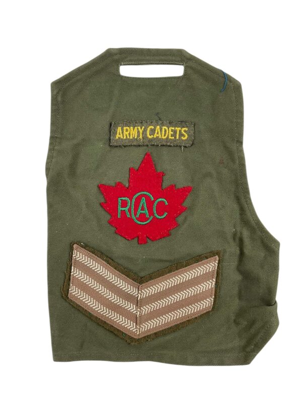 Royal Canadian Army Cadets Sergeant Brassard Armband Dated 1966