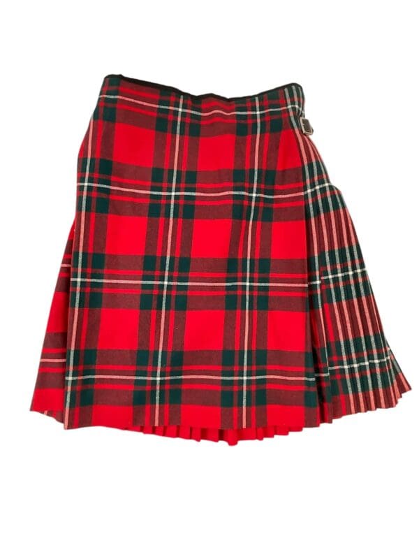 Canadian Essex Scottish Officers Tartan Kilt 34 Inch Waist 26 Inch Drop