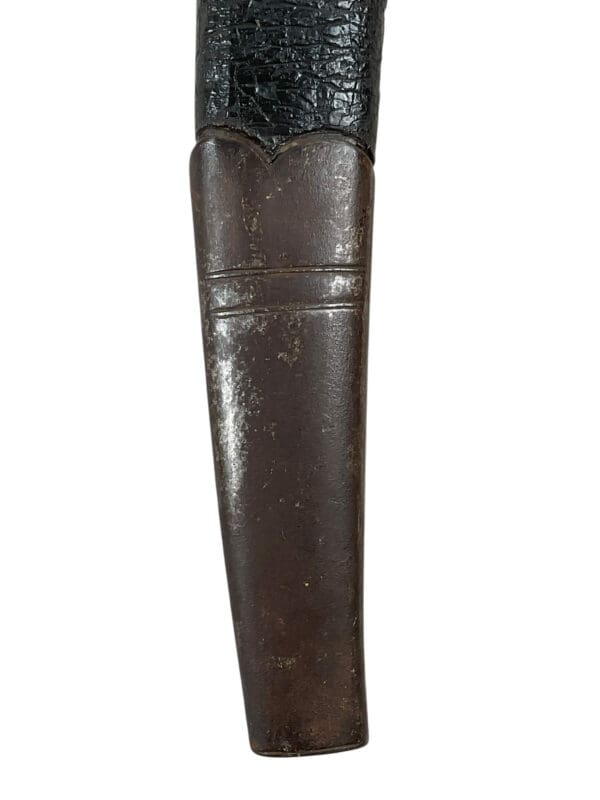 Canadian Quebec Garrison Artillery Sword Bayonet Yataghan With Scabbard
