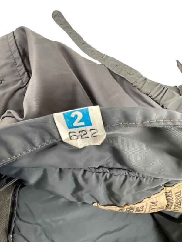 Canadian RCAF Grey Flight Suit Pants Trousers Cold War Era Size 6 1951 Dated