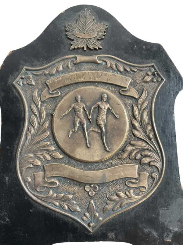 WW2 Canadian Relay Running Award Dated 1941