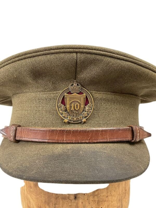 WW1 Canadian CEF 10th Railway Troops Officers Named Uniform Grouping With Div Patches