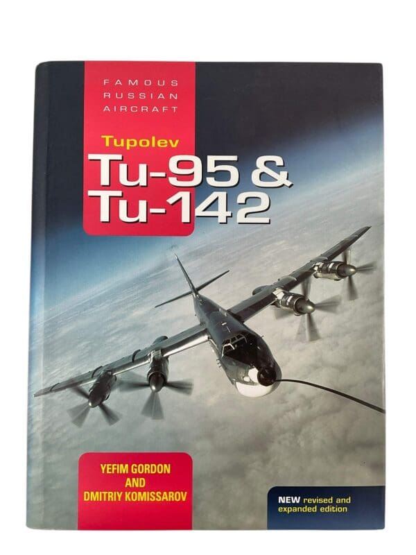 Russian Soviet Tupolev Tu-95 and Tu-142 New Hardcover Reference Book