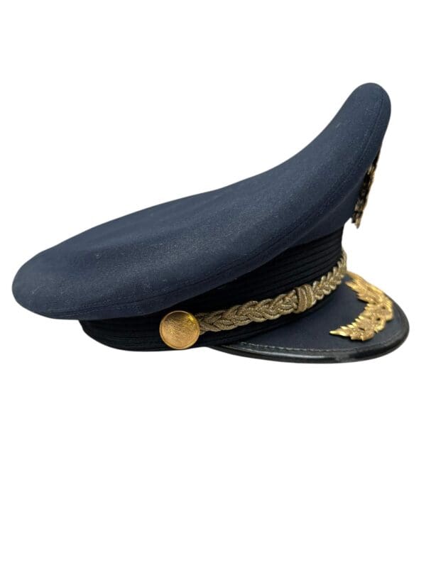 Cambodian National Police General Officer Peak Cap Hat With Badge Size 54