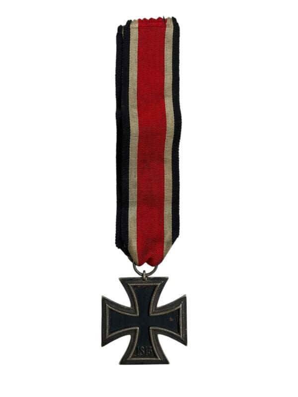 WW2 German 2nd Class Iron Cross Maker 24 Arbeitsgemeinsch. Hanau