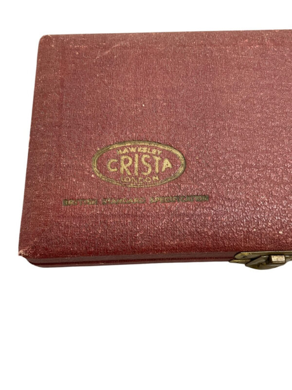 WW2 British Hawksley Crista of London Medical Haemocytometer Neubauer In Original Travel Case