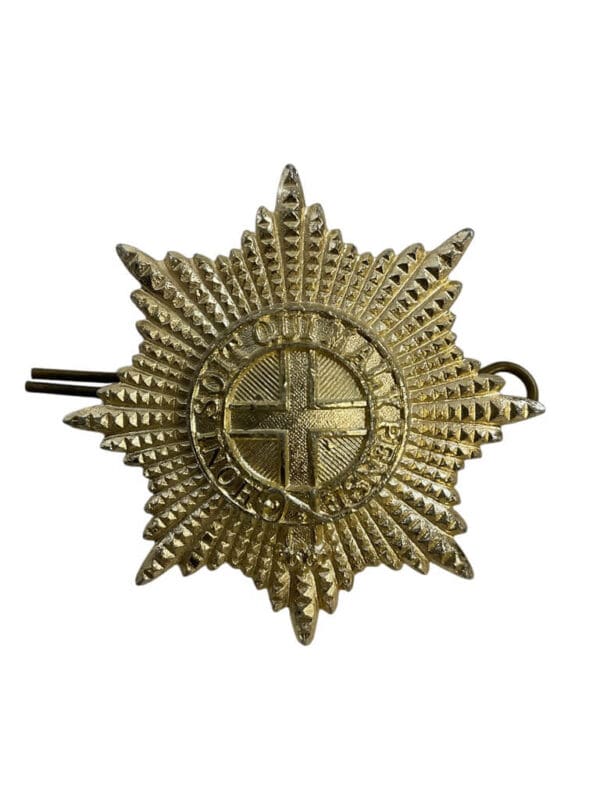 British Coldstream Guards Staybright Cap Badge