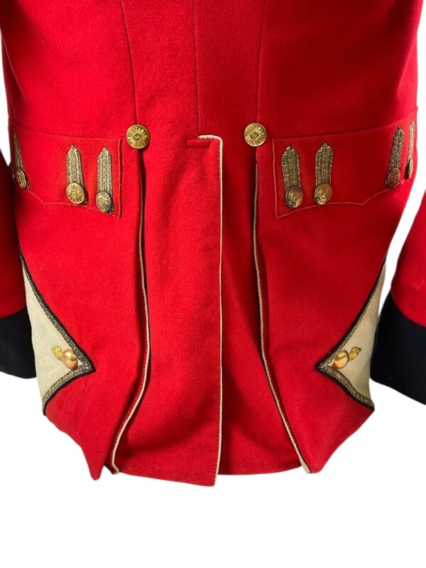 British Napoleonic Loyal London Volunteers Grenadier Company Officers Uniform with Regimental Medal