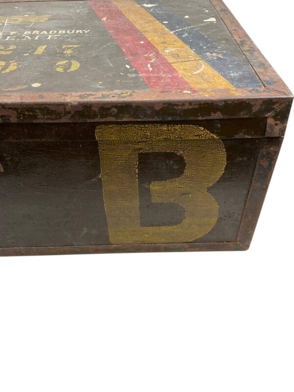 WW2 Canadian RCEME Named Barracks Box