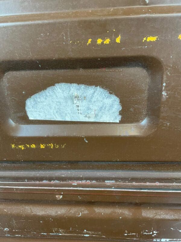 Canadian Artillery Ammo Case Dated 1967 EMPTY