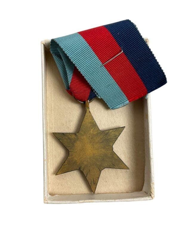 WW2 Canadian 1939 to 45 Star Medal Full Size In Box