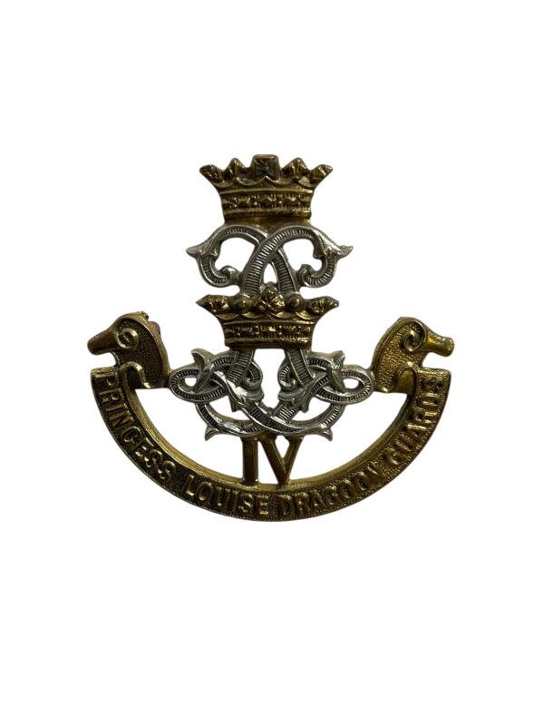 WW2 Canadian 4th PLDG Officers Cap Badge