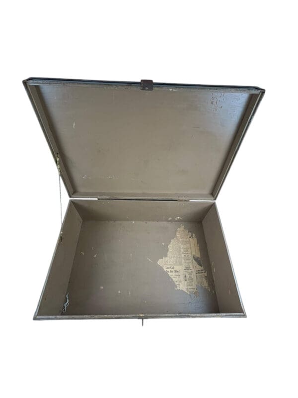 WW2 Canadian RCEME Named Barracks Box