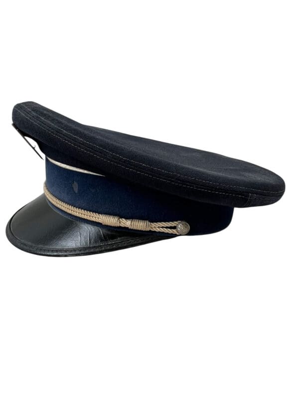 French National Police Peak Cap Hat With Badge Size 56