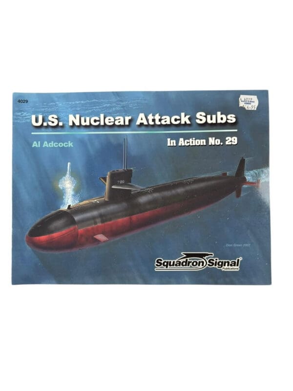 US USN Nuclear Attack Subs in Action No 29 Squadron Signal Used Softcover Reference Book