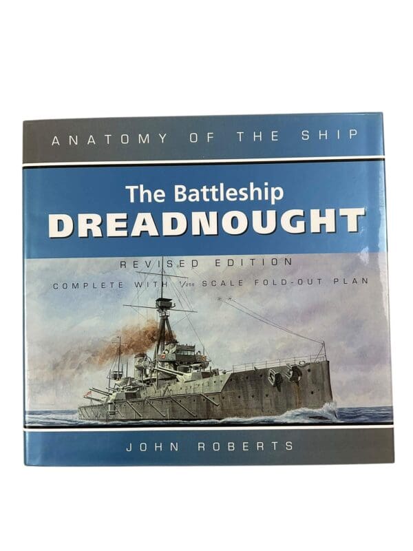 WW1 British RN Navy The Battleship Dreadnought New Hardcover Reference Book