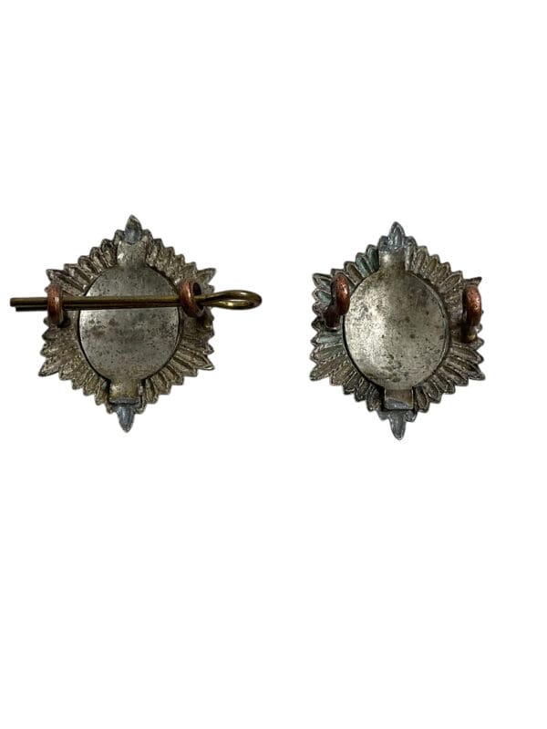 Canadian Governor General's Foot Guards Officers Collars Insignia Pair