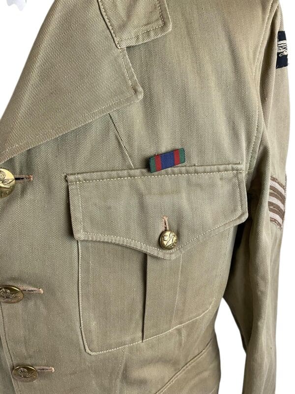 WW2 Canadian RCAF Sergeants Tropical Tunic and Pants 1942 Dated