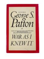 WW2 US General George S. Patton Jr. War As I Knew It Used Hardcover Reference Book