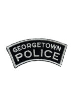 Canadian Ontario Georgetown White Border Police Patch