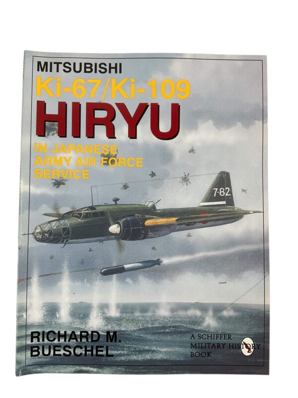 WW2 Japanese Army Air Force Mitsubishi Ki-67/Ki-109 Hiryu Used Softcover Reference Book