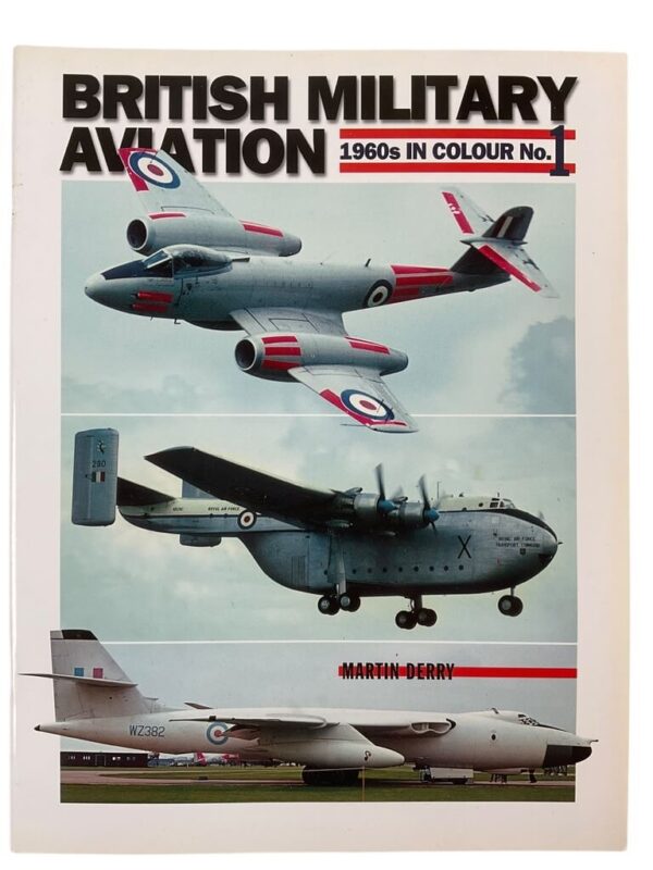 British RAF Military Aviation 1960s In Colour No 1 Used Softcover Reference Book